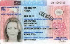Residence card in Poland